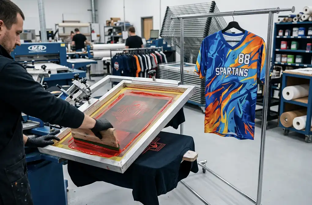 Screen printing and sublimation production — Hilton Enterprises